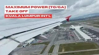 TOGA Take Off Air Asia A320 From Kuala Lumpur