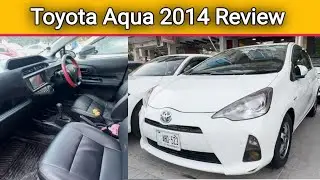 Обзор Toyota Aqua 2014 года | Характеристики гибридного хэтчбека, экономичность и особенности инт...