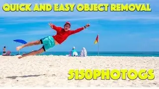 Photoshop Object Remove with fill and content aware