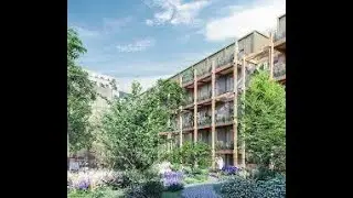 Appartements et maisons dans une résidence avec jardin à PARIS (75020)