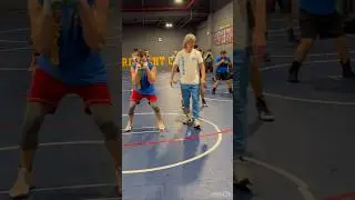 Boxing workout with weights by Coach Mike #shorts