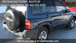 2003 Chevrolet Tracker for sale in Springfield, NE 68059 at