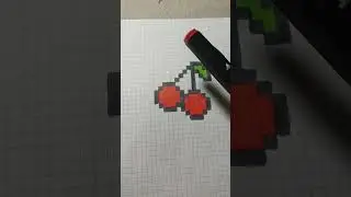 #pixel #art #pixelart #drawing #posca #pixeling