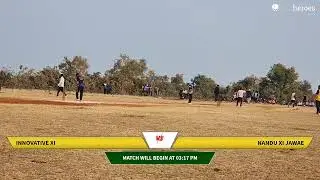 Innovative XI vs Nandu XI JAWAE Live Cricket Match | Individual Live - High School Jawar Indore