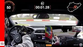 Jaguar XE SV Project 8 vs Alfa Romeo Giulia Quadrifoglio Nürburgring Lap