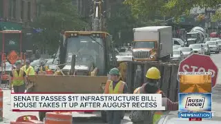 $1 trillion infrastructure bill passes Senate, moves to House