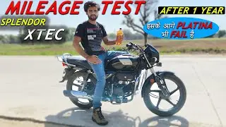 2023 New Splendor Xtec Mileage After 1 Year : इसके आगे कोई नहीं टिकेगा 😯