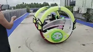 360 degree rolling car