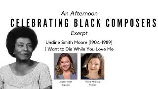 I Want to Die while you love me - Undine Smith Moore