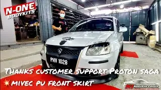 Thanks customer support Proton saga blm mivec pu front skirt.