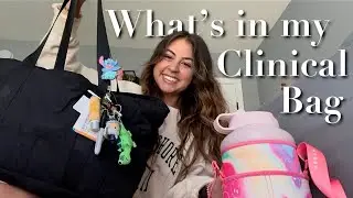 What’s in my clinical bag for nursing school