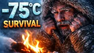 Surviving -75&deg;C Alone for 72 Hours | Extreme Winter Survival & Primitive Skills