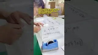 Part 1,How is the acrylic storage box for shopping malls and supermarkets made#acrylicbox #acrylic