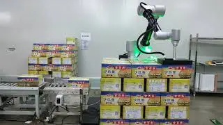Easy-to-Use Cobot Palletizer | Compact Small Footprint Design
