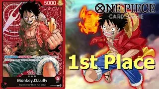 UNDEFEATED Red Luffy Deck Profile 1st Place Locals