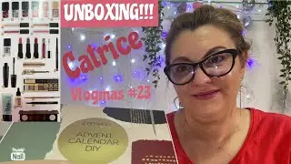 Vlogmas #23 | Unboxing Catrice & Make-up Revolution Advent | Extragere GIVEAWAY