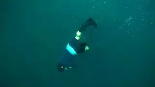 Freediving Devil's Hole in the wilderness of Florida's Panhandle