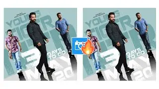 NTR Birthday CDP Editing in Mobile || CDP Editing in Photo Editor App || Tech Service Telugu ||