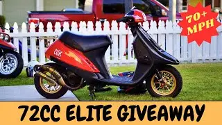 Honda elite scooter giveaway 70+mph!