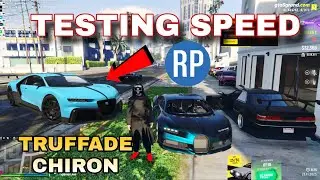 TRUFFADE CHIRON Car Speed Testing In Grand RP 
