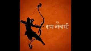How to draw Ram Navmi poster || Ram Navmi drawing with Oil Pastels