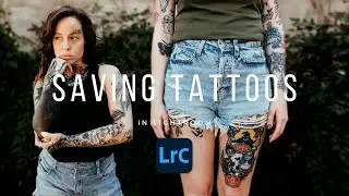How to Make Tattoos POP in Lightroom! 🔥 :: FREE Brush Download