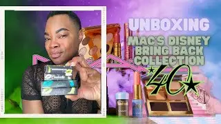 UNBOXING: MAC DISNEY BRING BACK COLLECTION| ALLADIN, CINDERELLA AND MALEFICENT