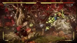 Mortal Kombat 11_kabal 41% one bar combo.Air slight gas kaballin