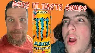 Monster Energy Juice &ldquo;Khaotic&rdquo; Tropical Orange Flavored Energy-Drink Review!