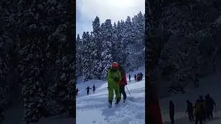 ❄️;;;;;; snowfall in sonamarg ########gulmarg  @@@@@ pahalgam #song   white devil's  full fun #####