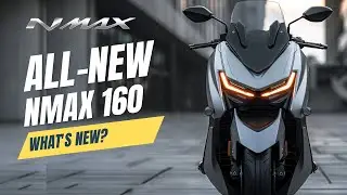 Совершенно новый Yamaha NMAX 160 2025 года &mdash; новые функции и улучшения