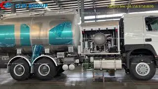 Howo 20m3 Aluminum Alloy Aircraft refueling truck#aircraft #refuelingtruck #howotruck