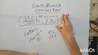 رحلة الالكترونيات العمليه 23: Buck/Boost Converter 1