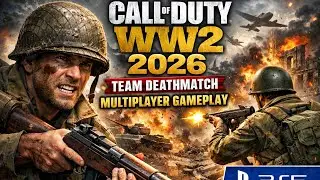 Call of Duty WW2 2026,TeamDeathMath Multiplayer Gameplay PS5