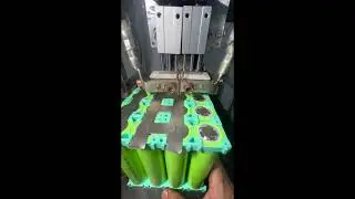 Đóng bình 12v 105ah dùng pin 32140 hàn tịnh tiến 4 điểm