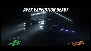 10 Wheel Caterpillar 2026 Motor Home 😱 | 1000HP Apex Expedition Beast | Ultimate Off-Road Fortress