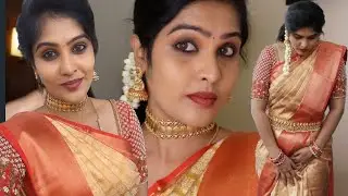 GRWM FOR A FAMILY FUNTION | GUEST MAKEUP LOOK | MAKEUP USING HIGHEND BRANDS | SMUDGED EYE LOOK !!!