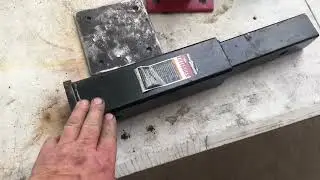 Mini Tire tool changer hitch adapter