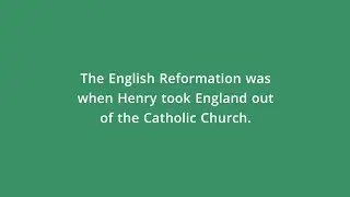 English Reformation - Homework Help For Kids