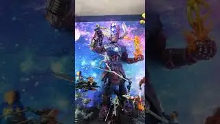 Marvel Legends Haslab Galactus Display!