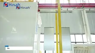 Cyclone recovery powder coating booth
