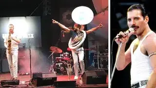 [4K] HUNTERTONES - QUEEN MASHUP - Live at UMBRIA JAZZ 2022