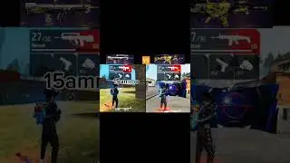 🔥 FAMAS 🆚 SCAR | Free Fire Ammo Test ⚡ Damage Showdown#freefiremax