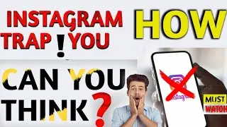 How 🤔 Instagram Trap ☠️ You !  Can You Think ? [ Trailer ]