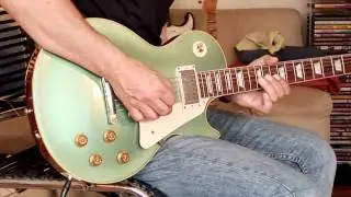 2012 Gibson Les Paul 1957 Reissue Custom Shop, aged pelham blue, Part2
