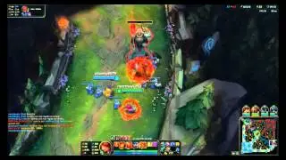 URF.annie dẫn gấu đi chơi, thịt zed như chơi.! :)