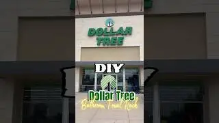 Вешалка для полотенец своими руками Dollar Tree &mdash; для ванной комнаты