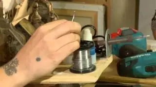 Птица счастья из дерева и проволоки. Штучная работа. Выпуск 17