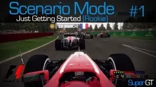 F1 2013 | Scenario Mode: Just Getting Started (Rookie) - Gold + No Assists