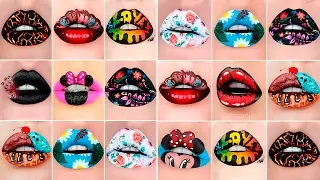 Top 40 Amazing Lip Art | Lipstick Tutorial Compilation by vladamua